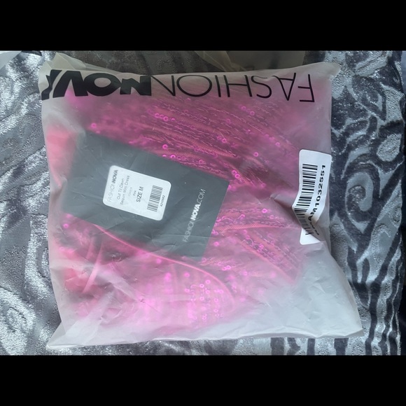 Sparkly Pink Dress - Picture 3 of 3